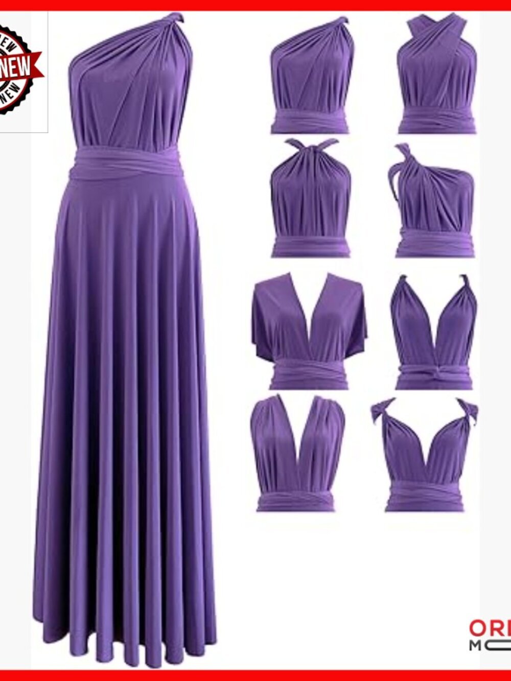 Convertible Infinity Maxi Dress Multiway Bridesmaid Formal Long Plus Size